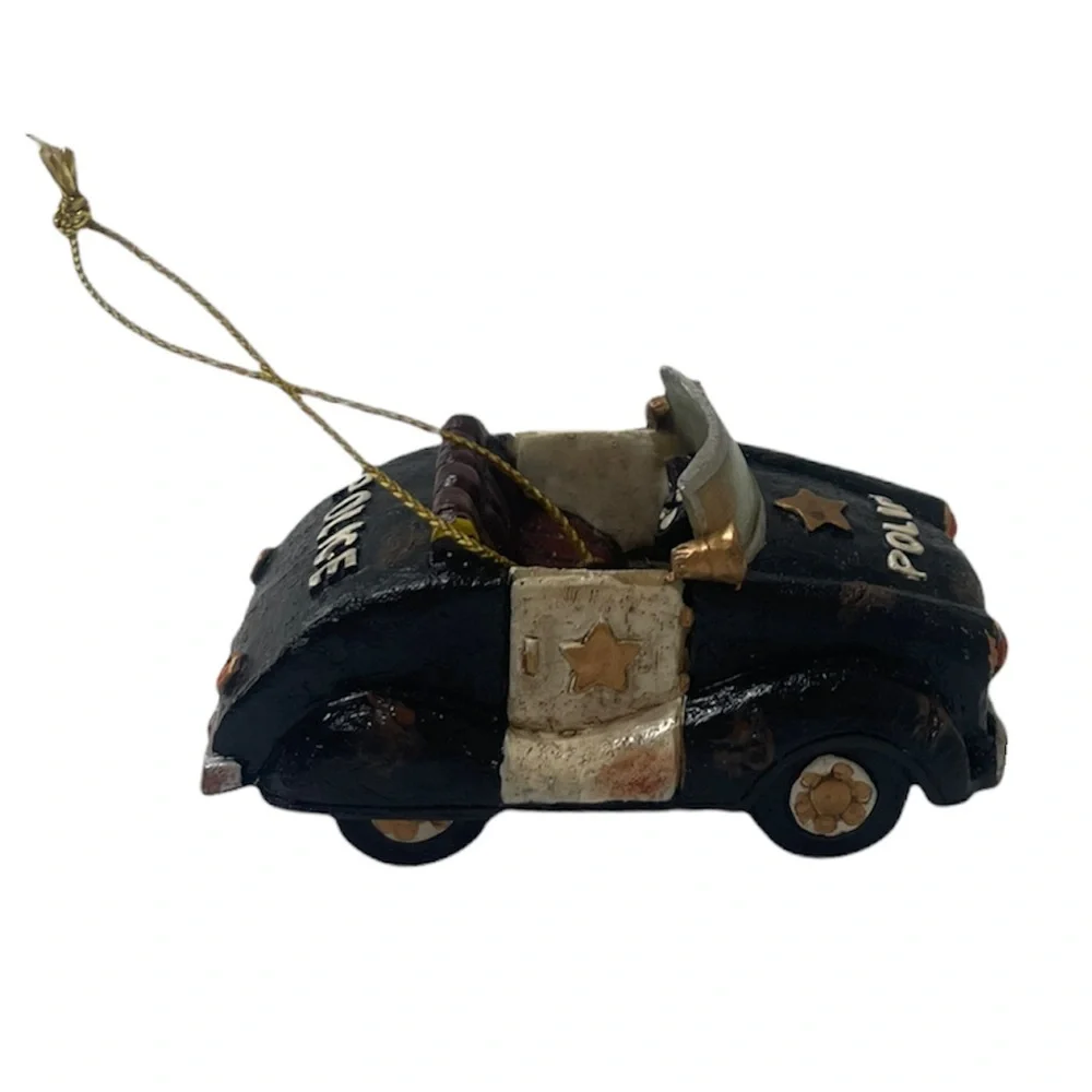Vintage Christmas Ornaments Kurt Adler Police Rare Retired Limited Collectible